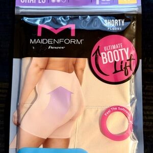 Maidenform Flexees Booty Lift Shorty in Apricot